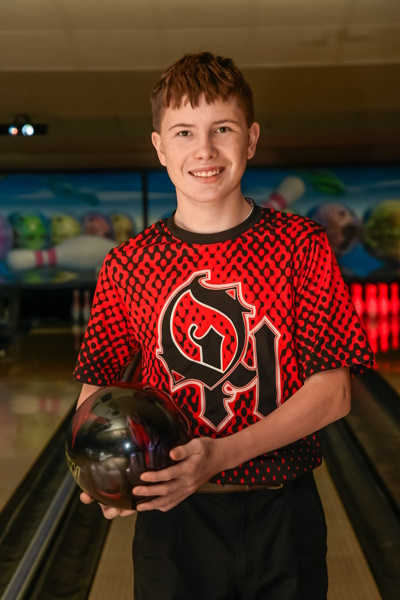 Aiden Messer             Boys' Bowling                 Fr.